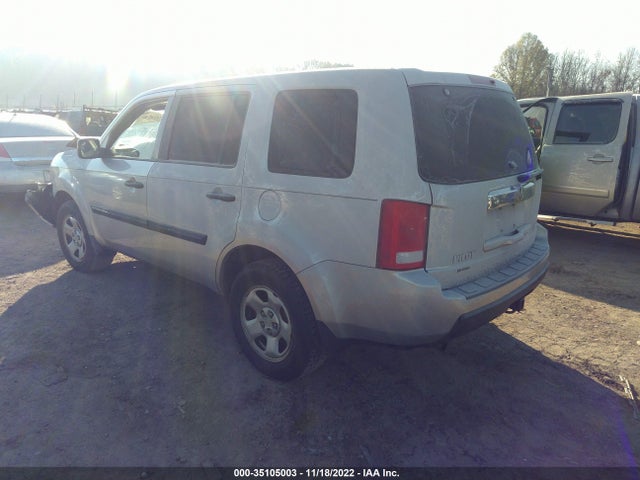 2010 HONDA PILOT LX VIN: 5FNYF4H23AB032930