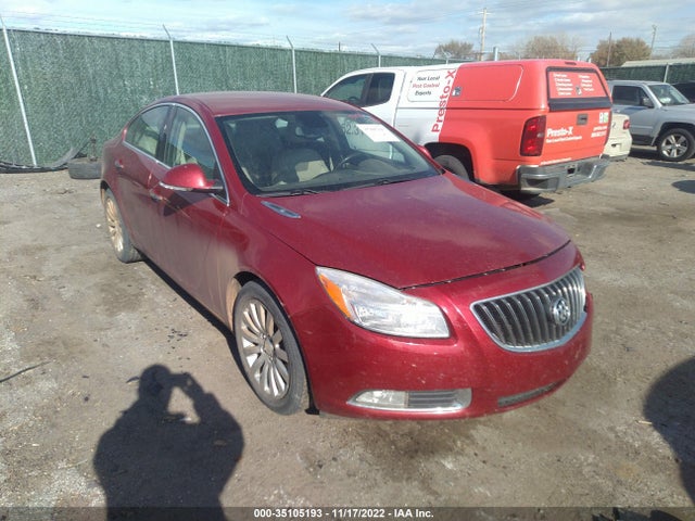 2012 BUICK REGAL TURBO PREMIUM 1 VIN: 2G4GS5EV1C9214589