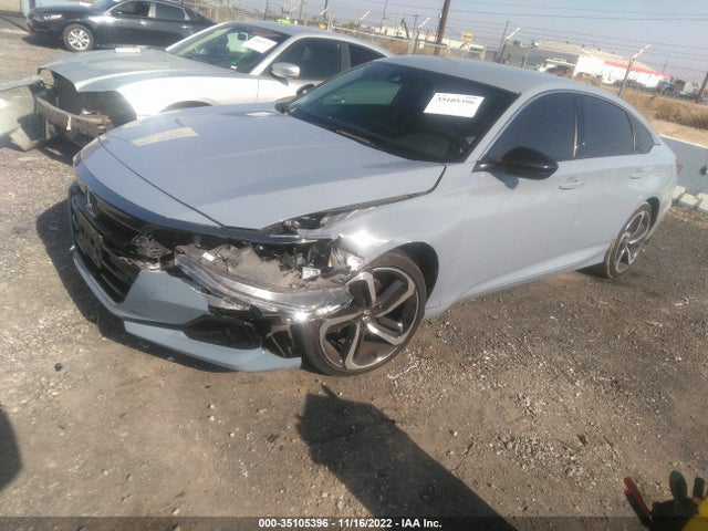 2021 HONDA ACCORD SEDAN SPORT VIN: 1HGCV1F39MA097514