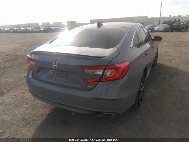 2021 HONDA ACCORD SEDAN SPORT VIN: 1HGCV1F39MA097514