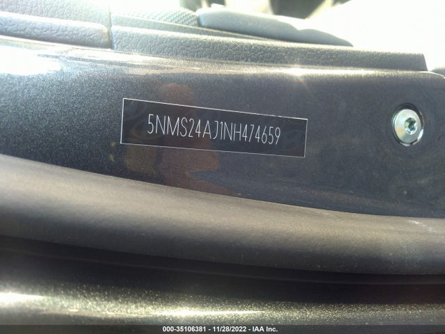 2022 Hyundai Santa Fe, VIN: 5NMS24AJ1NH474659