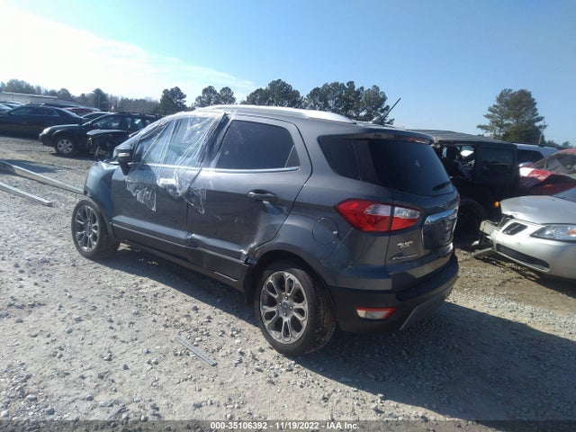 2018 FORD ECOSPORT TITANIUM VIN: MAJ3P1VE9JC201047