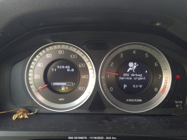 2013 VOLVO S60 T5 VIN: YV1612FSXD2188400