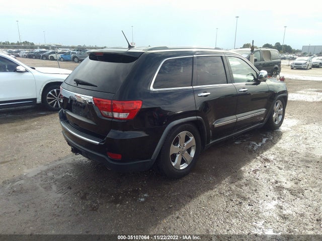 2012 JEEP GRAND CHEROKEE OVERLAND VIN: 1C4RJFCT5CC191933
