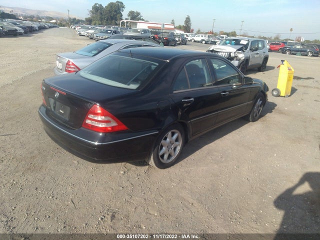 2001 MERCEDES-BENZ C CLASS VIN: WDBRF64JX1F069478