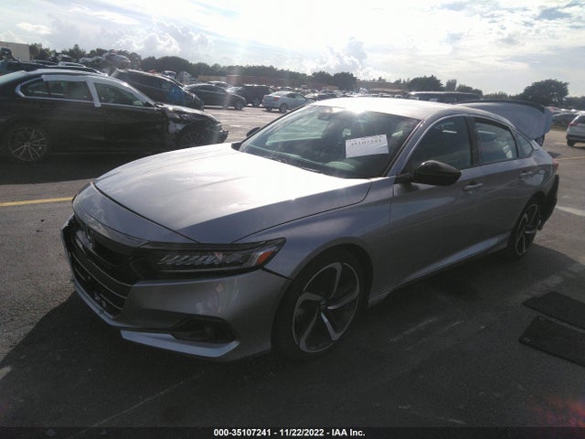 2021 Honda Accord, VIN: 1HGCV1F33MA053444