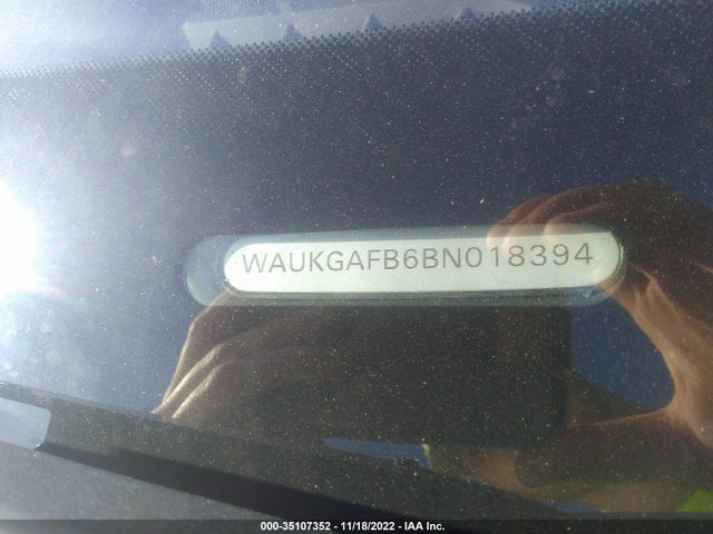 WAUKGAFB6BN018394 Audi A6
