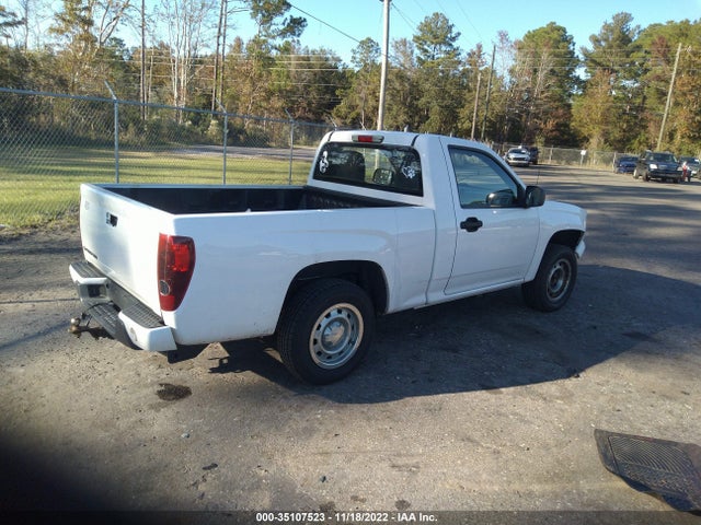 2012 CHEVROLET COLORADO WORK TRUCK VIN: 1GCCSBF97C8163243