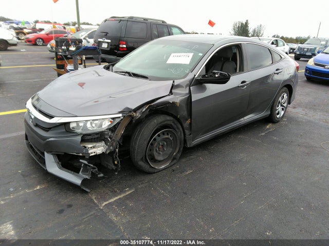Honda Civic Sedan Lx 2018 19XFC2F52JE030271 Image 2