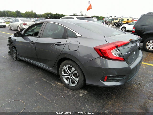 Honda Civic Sedan Lx 2018 19XFC2F52JE030271 Image 3