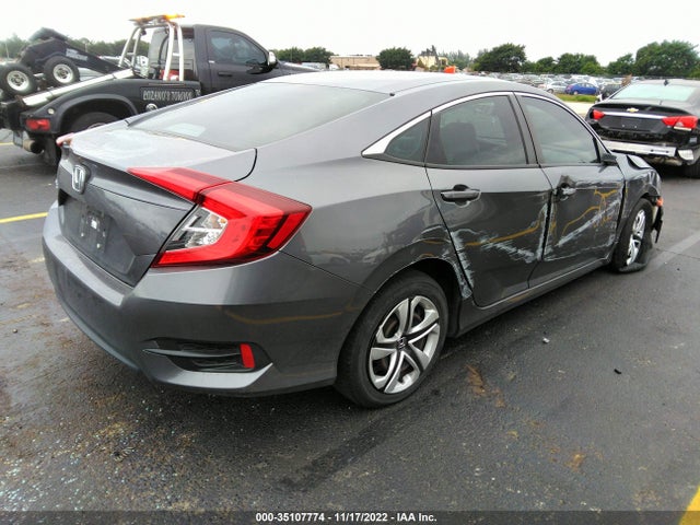 Honda Civic Sedan Lx 2018 19XFC2F52JE030271 Image 4