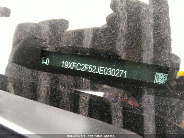 Honda Civic Sedan Lx 2018 19XFC2F52JE030271 Image 9