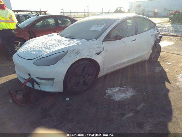 Tesla Model 3 Long Range 2022 5YJ3E1EB7NF306250 Image 2
