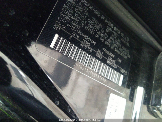 2022 Nissan Rogue, VIN: JN1BJ1AV4NW581449