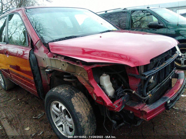 2005 HONDA PILOT EX-L WITH RES VIN: 2HKYF18635H566504