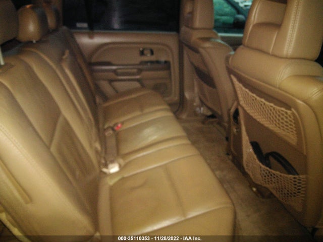 2005 HONDA PILOT EX-L WITH RES VIN: 2HKYF18635H566504