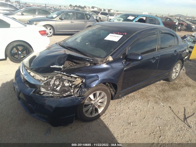 2009 HONDA CIVIC SDN LX VIN: 19XFA16569E045173