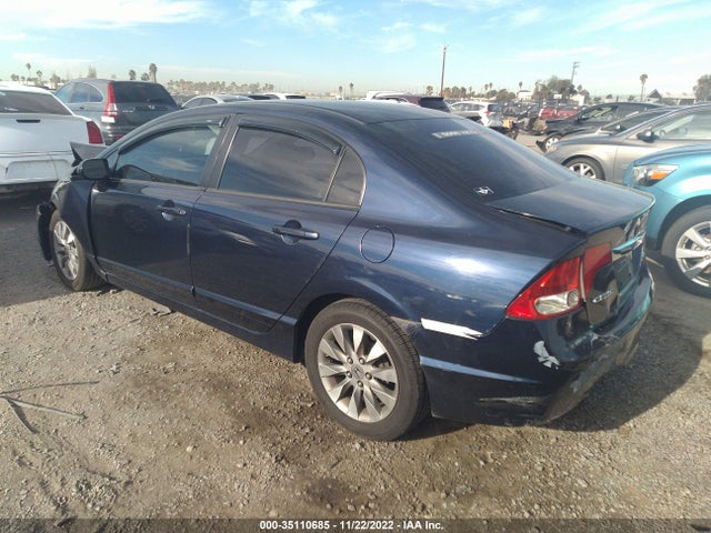 2009 HONDA CIVIC SDN LX VIN: 19XFA16569E045173