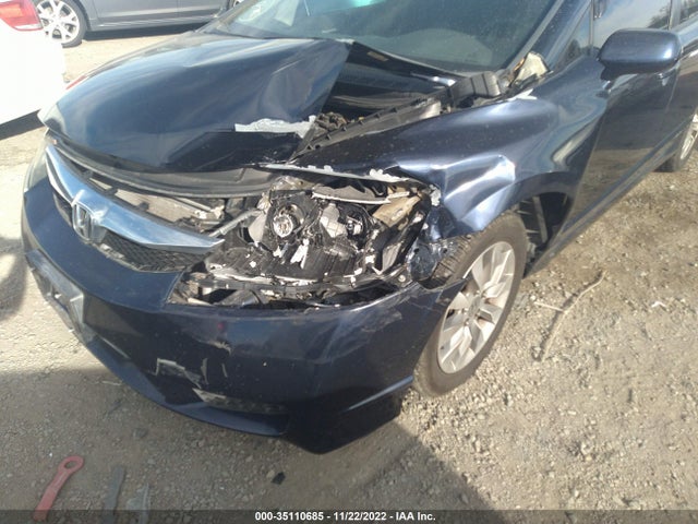 2009 HONDA CIVIC SDN LX VIN: 19XFA16569E045173