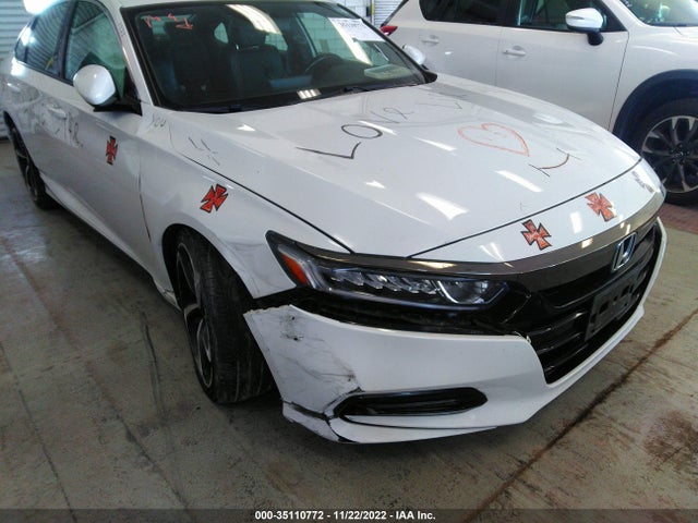 2019 HONDA ACCORD SEDAN SPORT 1.5T VIN: 1HGCV1F33KA095514