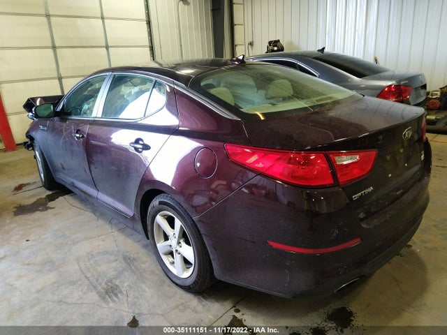 KIA Optima Lx 2015 5XXGM4A75FG395113 Image 4