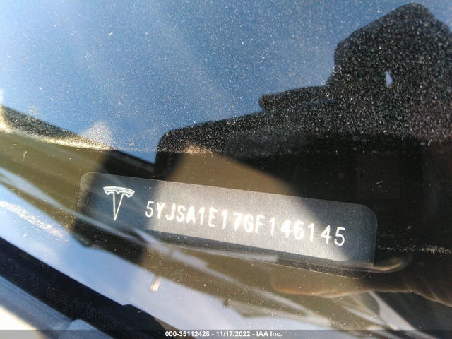 Tesla MODEL S 2016 5YJSA1E17GF146145 Image 9