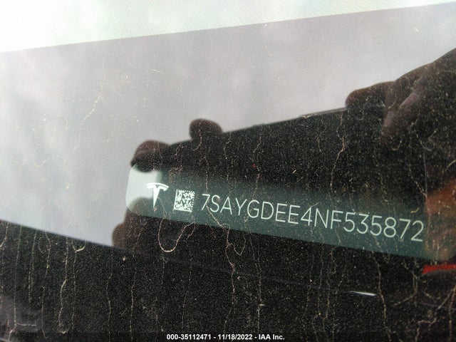 Tesla Model Y Long Range 2022 7SAYGDEE4NF535872 Image 7