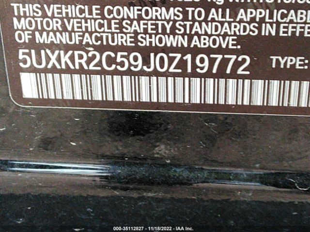 5UXKR2C59J0Z19772 BMW X5 Sdrive35i
