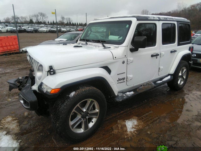 1C4HJXEG4JW115987 Jeep Wrangler Unlimited Sahara 4x4