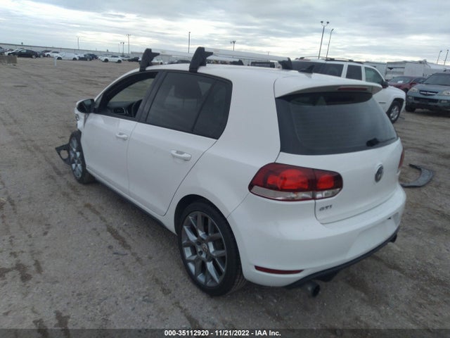 2013 VOLKSWAGEN GTI WOLFSBURG VIN: WVWHV7AJ7DW129201