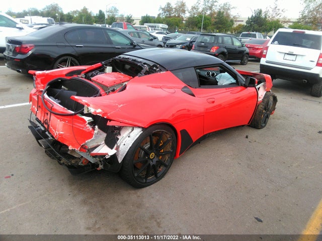 2020 LOTUS EVORA GT VIN: SCCLMDDN8LHA21250