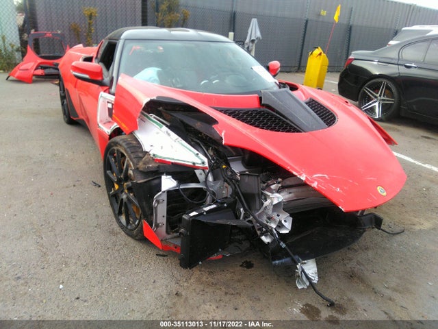 2020 LOTUS EVORA GT VIN: SCCLMDDN8LHA21250