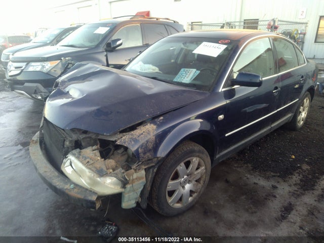 2002 VOLKSWAGEN PASSAT GLX VIN: WVWTH63B12P014117
