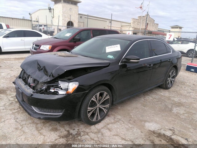 1VWBV7A35FC093467 Volkswagen Passat 2.0l Tdi Se W/sunroof