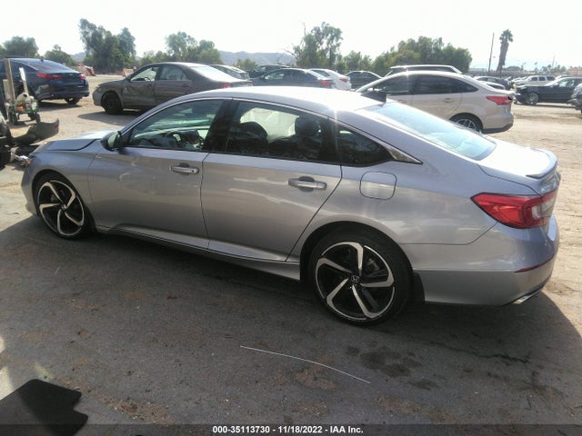 2021 HONDA ACCORD SEDAN SPORT VIN: 1HGCV1F37MA045041