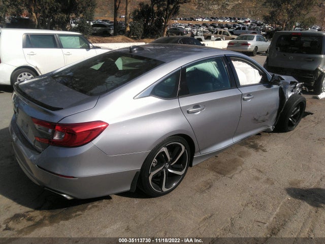 2021 HONDA ACCORD SEDAN SPORT VIN: 1HGCV1F37MA045041