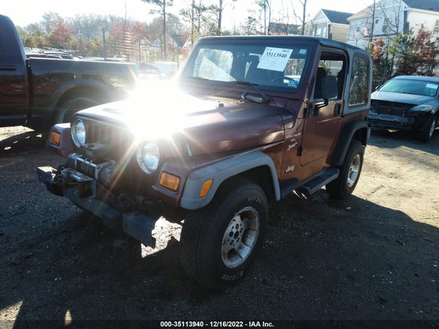 2001 JEEP WRANGLER SPORT VIN: 1J4FA49S01P360326