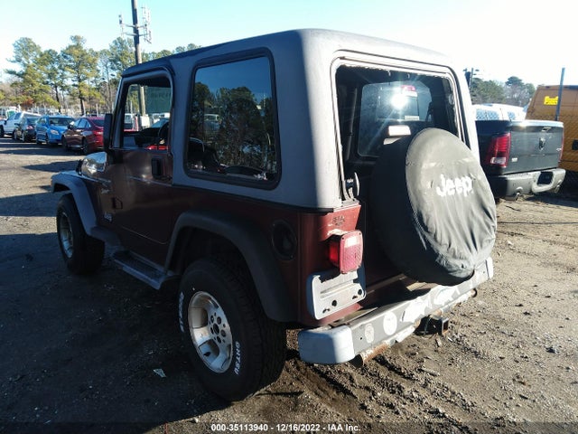2001 JEEP WRANGLER SPORT VIN: 1J4FA49S01P360326