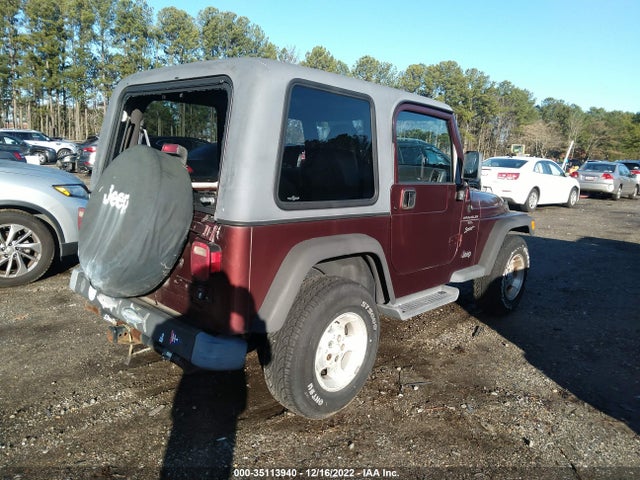 2001 JEEP WRANGLER SPORT VIN: 1J4FA49S01P360326