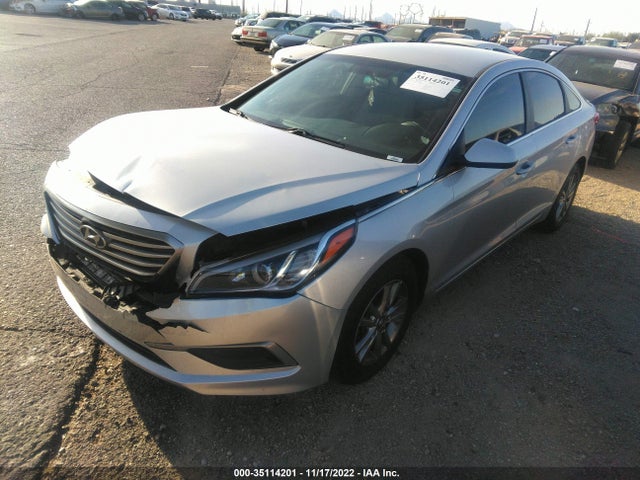 Hyundai Sonata 2.4l 2017 5NPE24AF9HH543078 Image 2