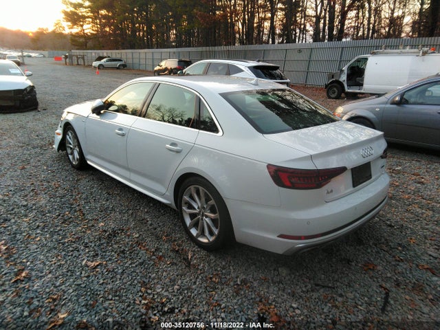 2019 AUDI A4 PREMIUM PLUS VIN: WAUENAF46KN012471