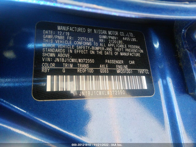 2020 Nissan Qashqai, VIN: JN1BJ1CWXLW372350