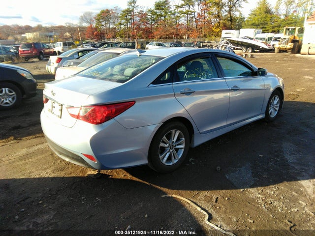 2014 HYUNDAI SONATA GLS VIN: 5NPEB4AC3EH929190