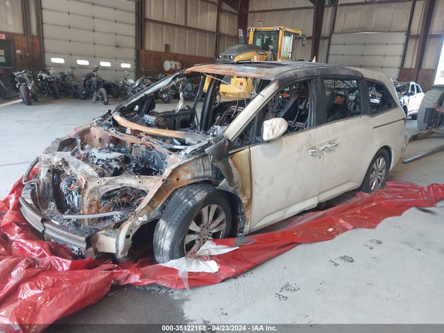 Honda Odyssey Ex-l 2014 5FNRL5H61EB076985 Image 2
