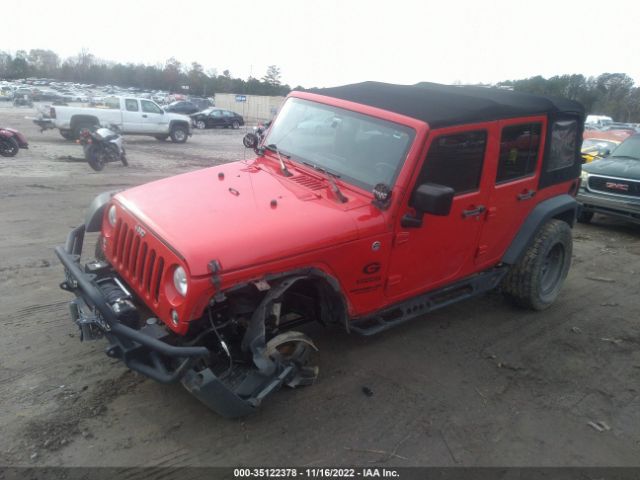 1C4BJWDG2FL510597 Jeep Wrangler Unlimited Sport