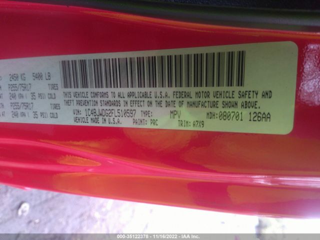1C4BJWDG2FL510597 Jeep Wrangler Unlimited Sport