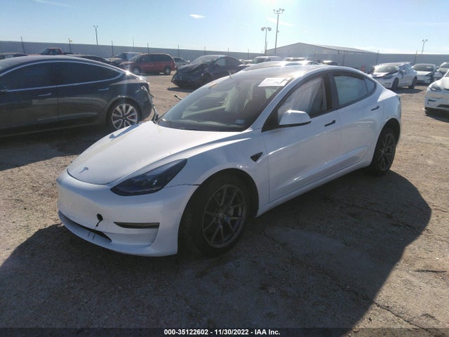 Tesla Model 3 Long Range 2022 5YJ3E1EB2NF257152 Image 2
