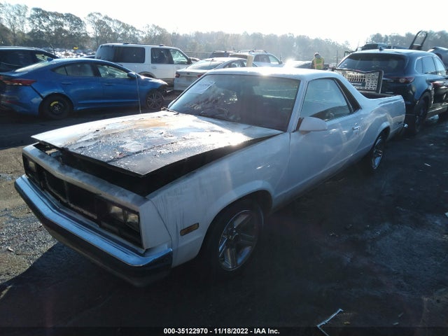 1987 CHEVROLET EL CAMINO VIN: 3GCCW80H4HS903482