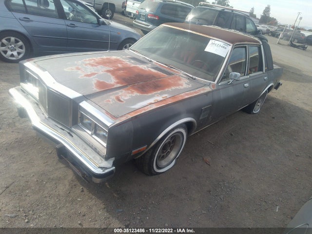 1982 CHRYSLER NEW YORKER VIN: 2C3BF66M6CR110862
