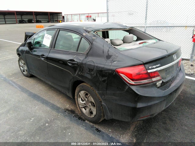 Honda Civic Sedan Lx 2014 19XFB2F58EE000412 Image 3